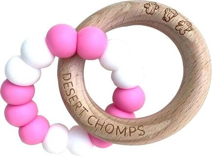 Desert Chomps Strawberry Swirl Lasso Summer Time Teether