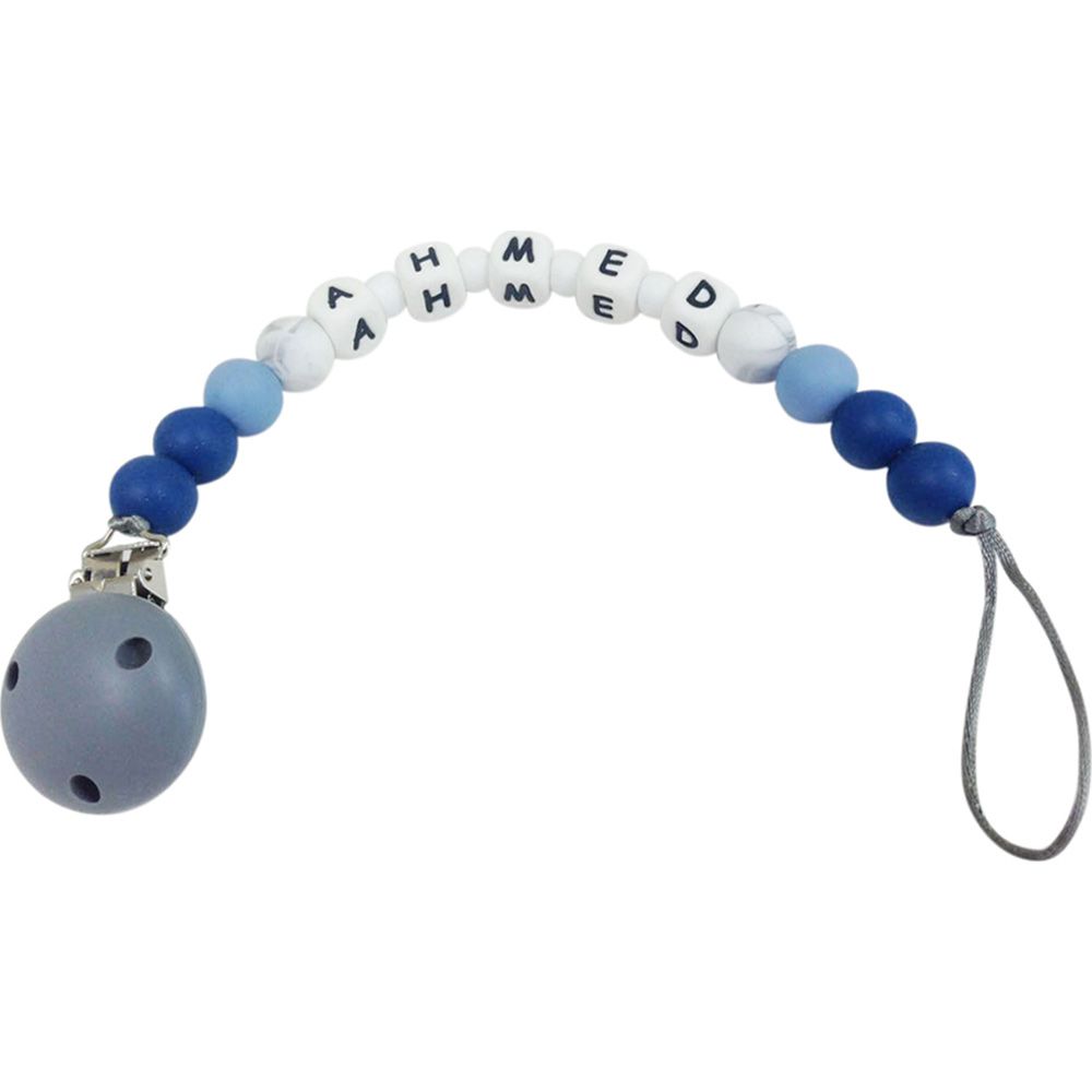 Desert Chomps - Personalized Pacifier Clip - Midnight Blue