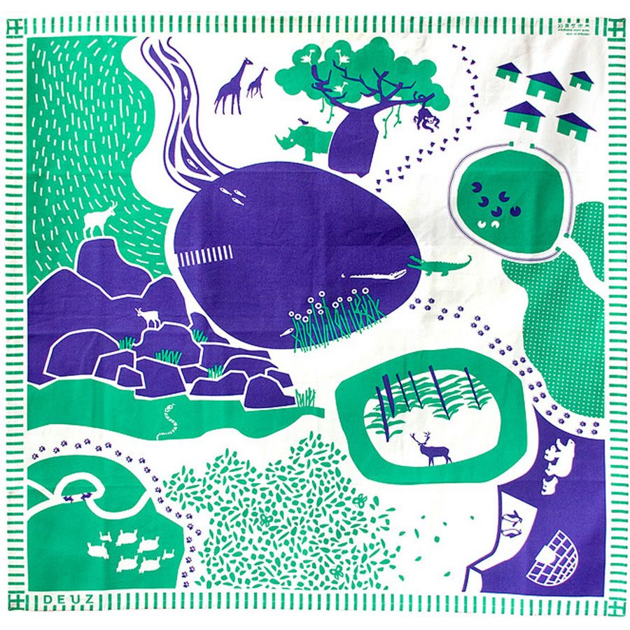 Deuz Tapis de Jeux Kids Playmat Animal
