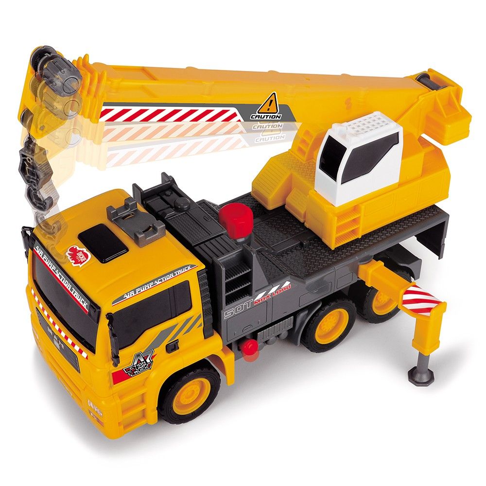 Dickie toys air pump crane truck store