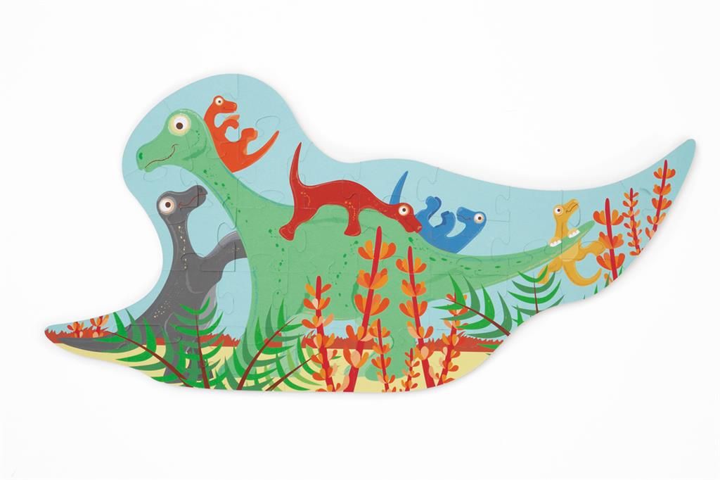 Scratch Europe - Dino Contour Puzzle - 30Pcs