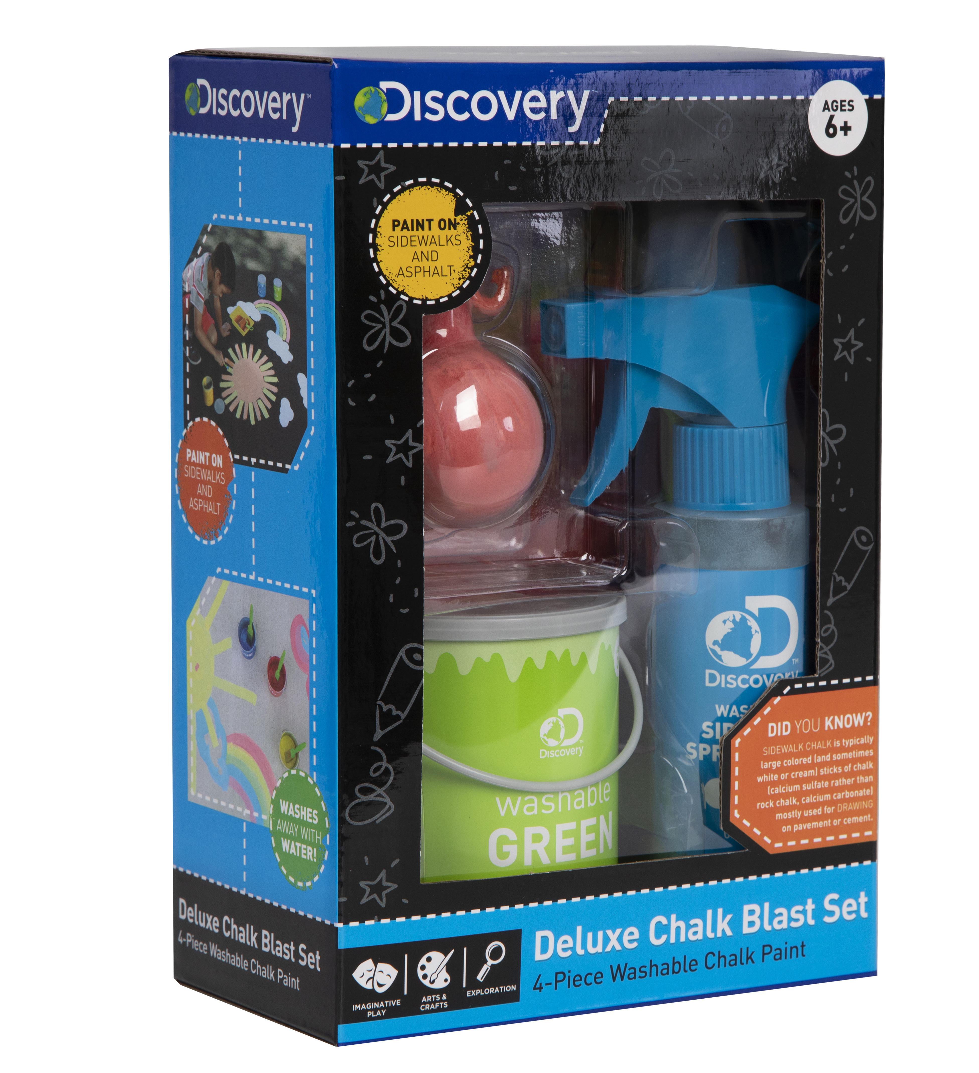 Discovery - Kids STEM Deluxe Chalk Blast Assorted Set