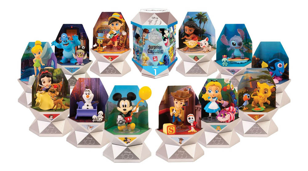 Disney - 100 Surprise Capsules Series 1-Assorted