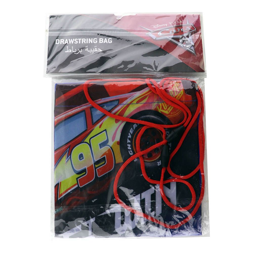 Disney - Cars Drawstring Bag /Shoe Bag Rucksack For Kids