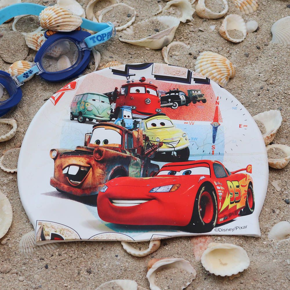 Disney - Cars Silicone Kids Swim Cap