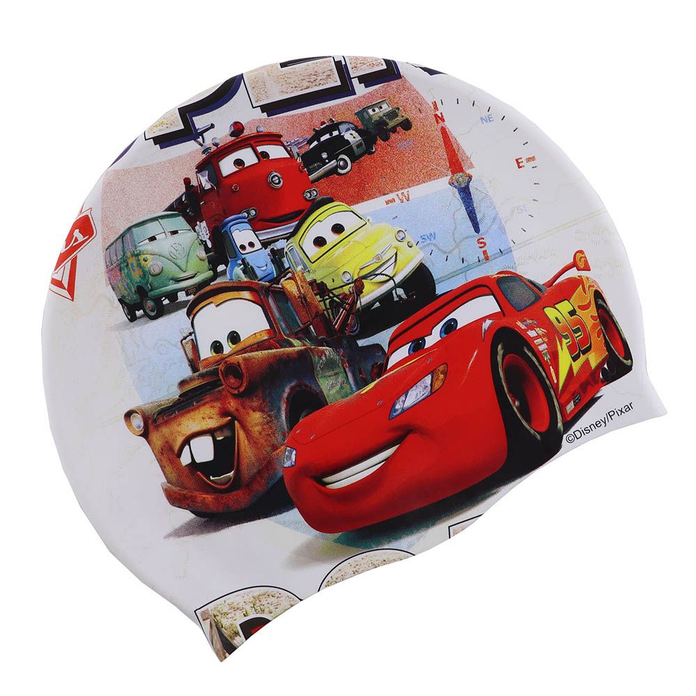 Disney - Cars Silicone Kids Swim Cap