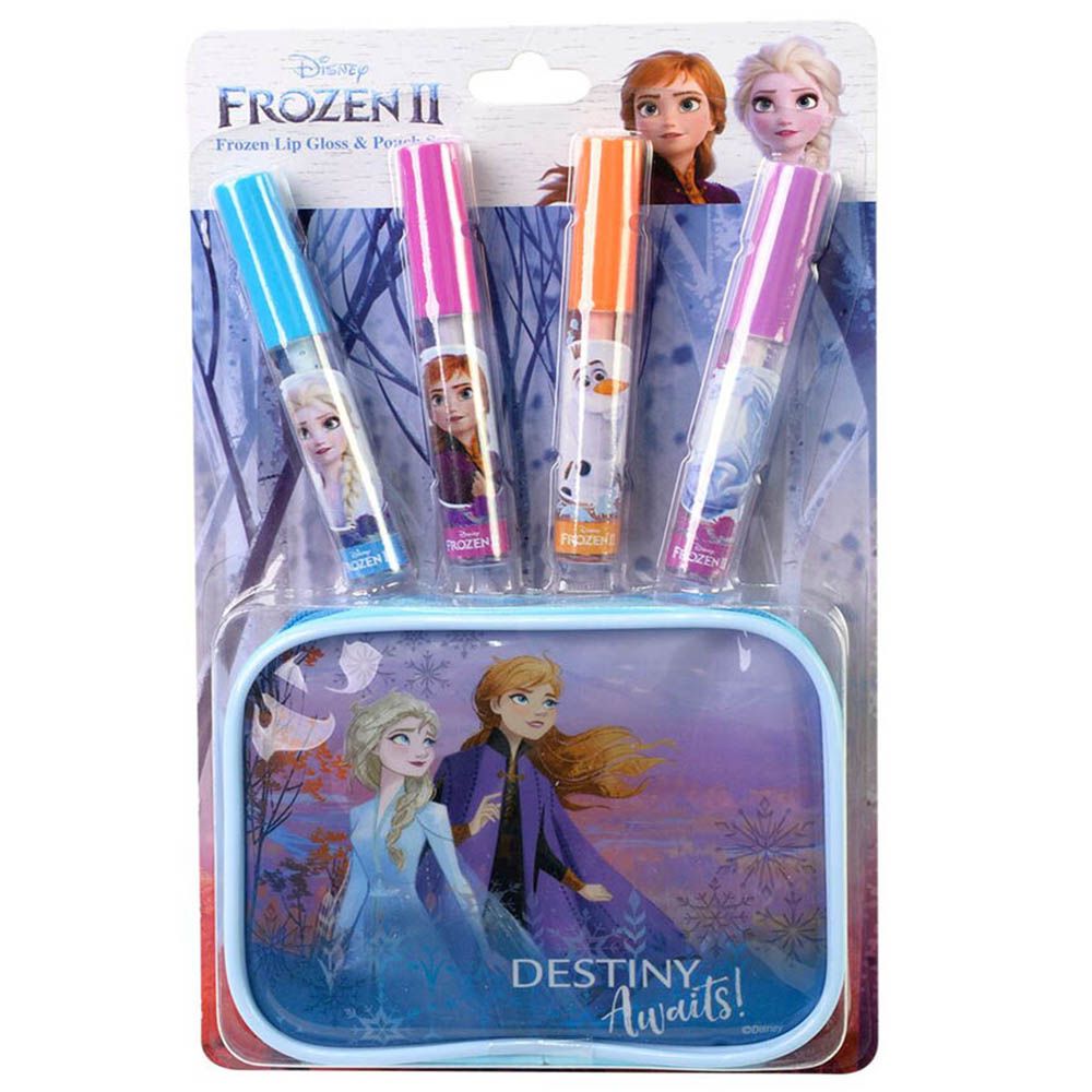 Disney Frozen 2 - Lip Gloss & Pouch Set