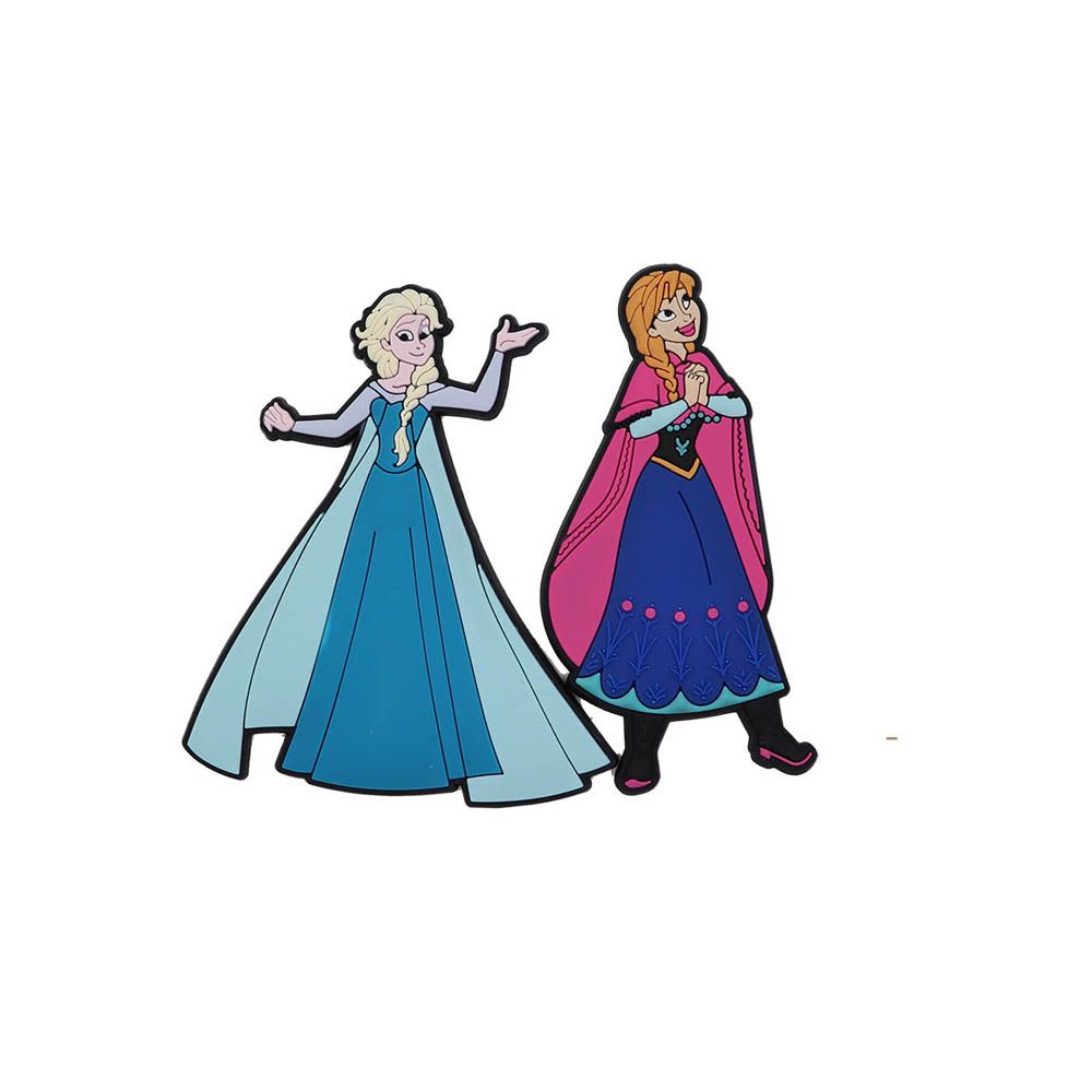 Disney - Frozen Pack Of 2 Soft Pvc Fridge Refrigerator Magnet