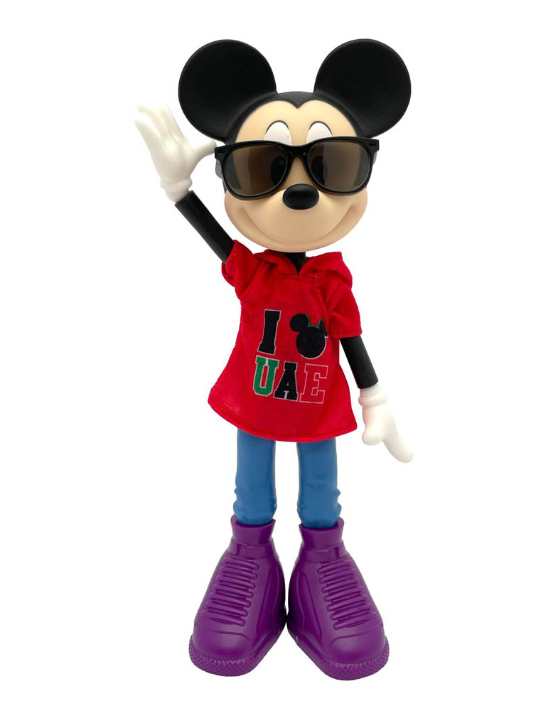 Disney - Mickey Mouse Doll I Love Uae 10 Inch