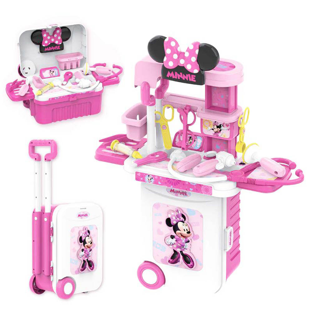 Disney - Minnie Mouse Doctor Set Trolleycase 3In1