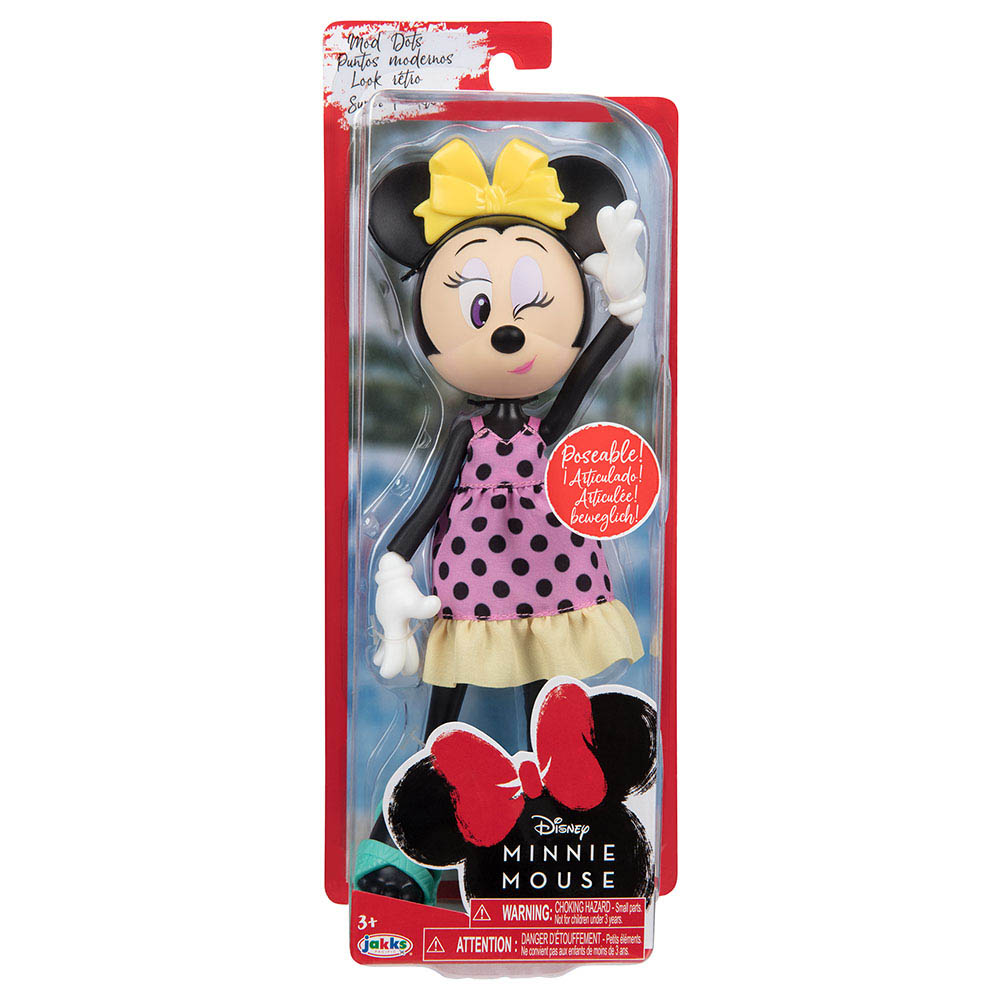 Disney - Minnie Mouse Fashion Doll 10 Inch - Assorted