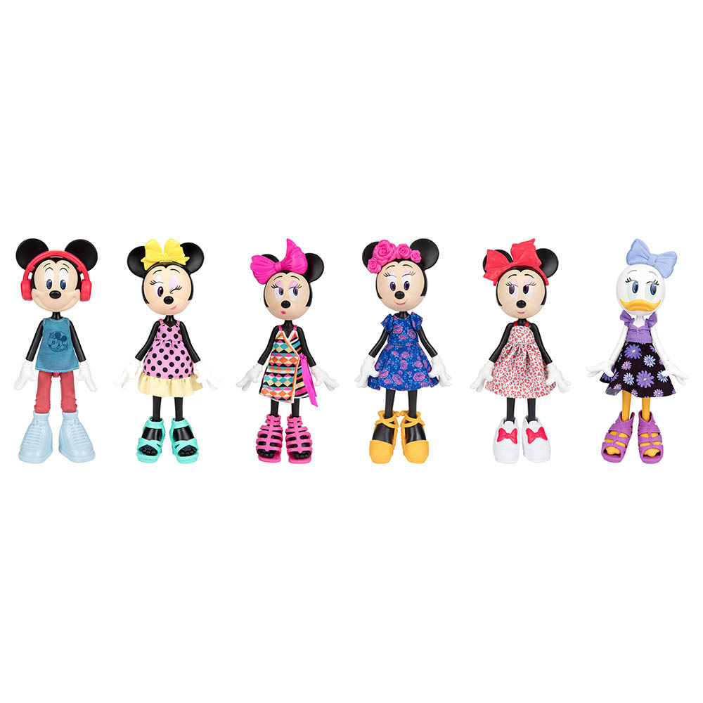 Disney - Minnie Mouse Fashion Doll 10 Inch - Assorted