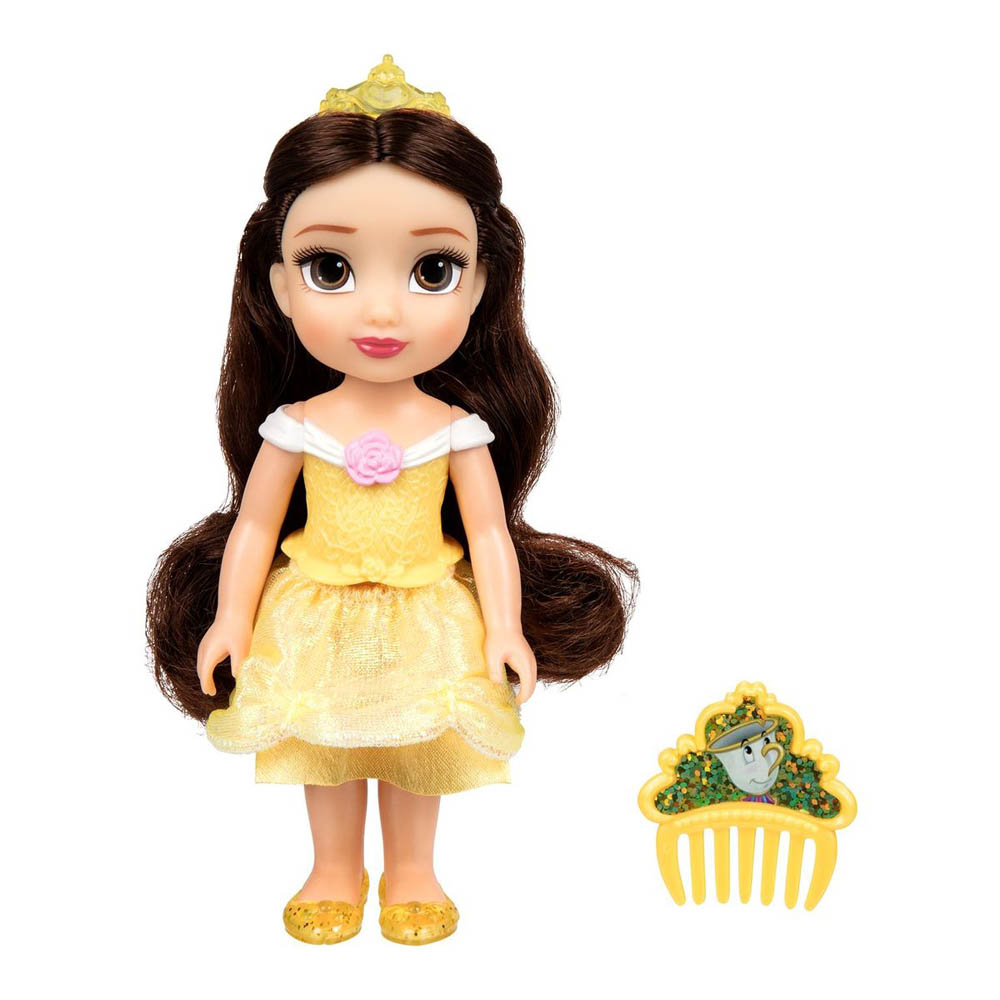 Disney - Princess Petite Doll Wcomb 6 Inch-Assorted
