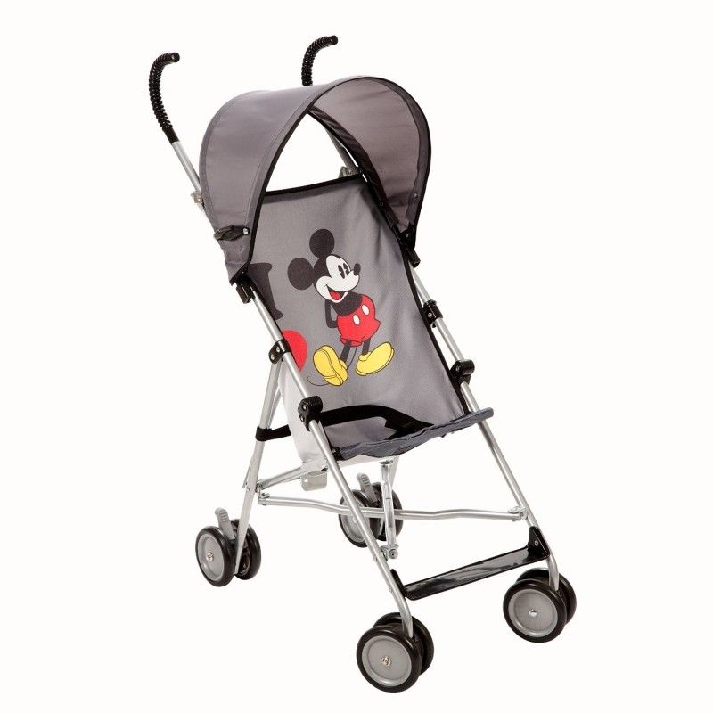 Disney Umbrella Stroller With Canopy I love Mickey Babystore.ae