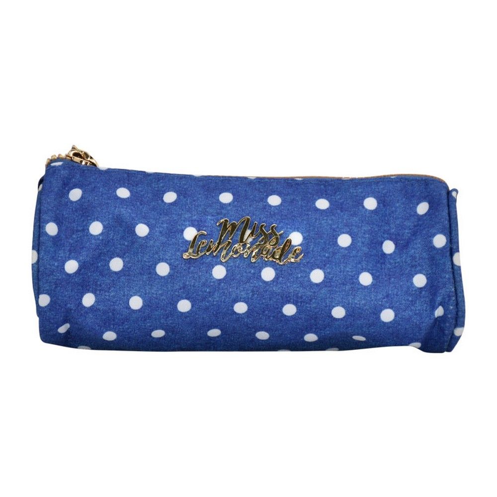 Dkt-Portugal Miss Lemonade Denim Dots Pencil Case