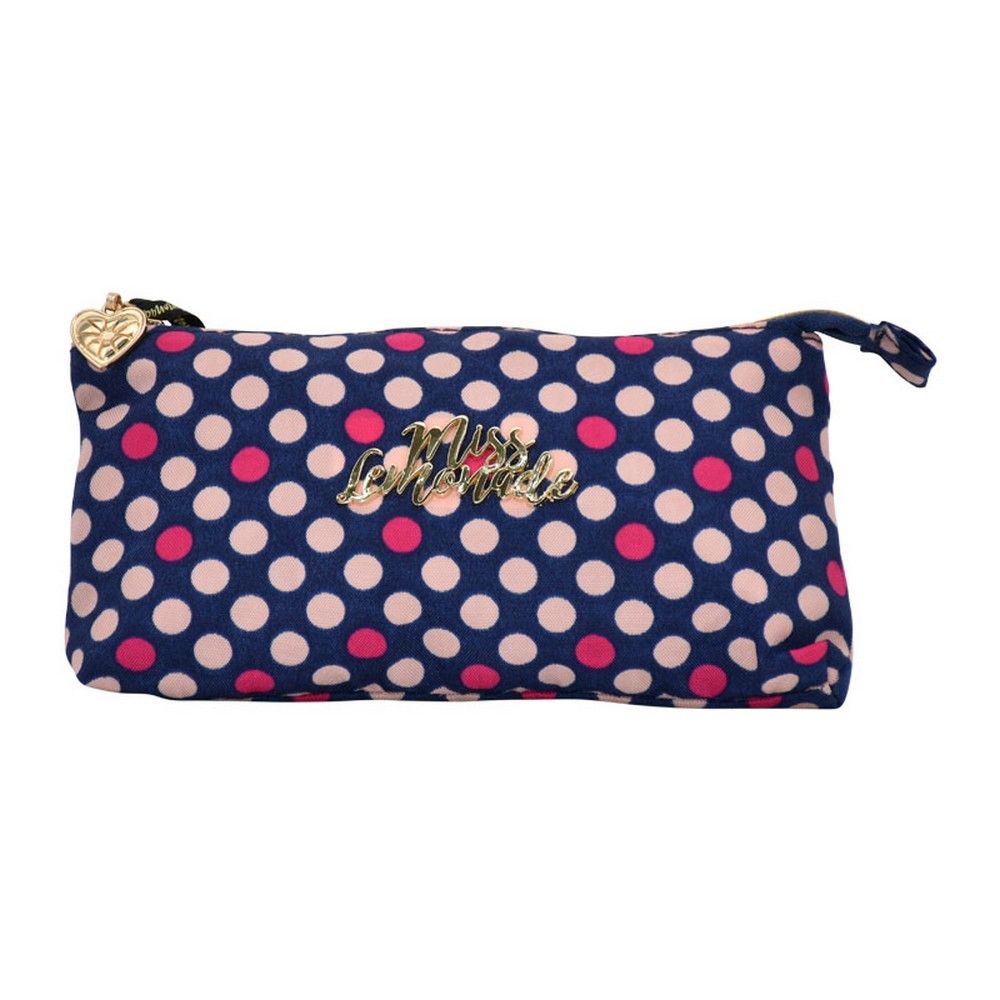 Dkt-Portugal Miss Lemonade Pink Dots Pencil Case