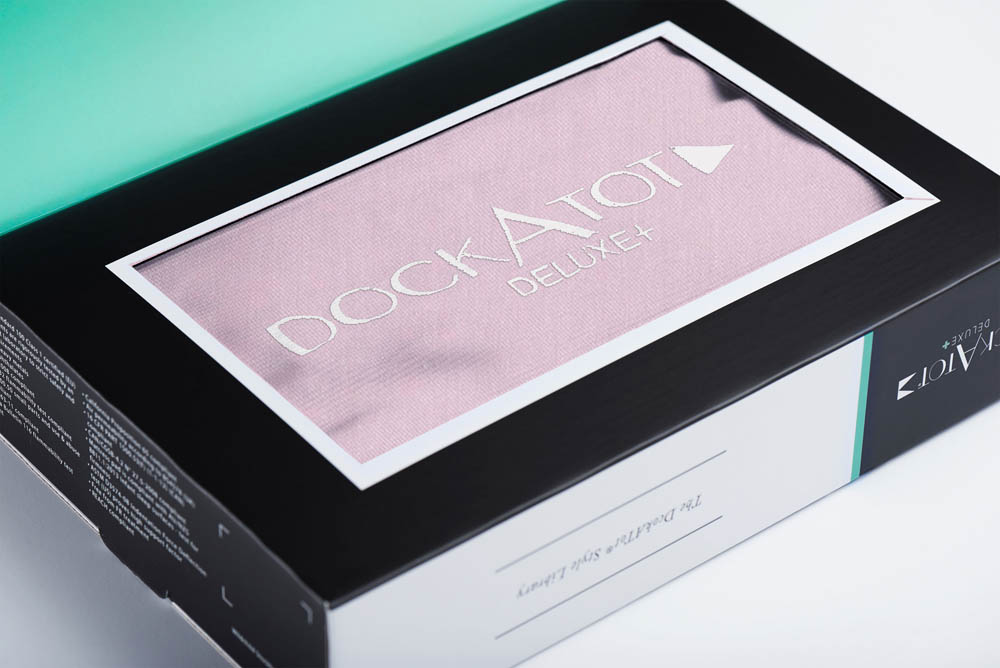 DockATot - Deluxe+ Cover - Lovely Lilac Chambray