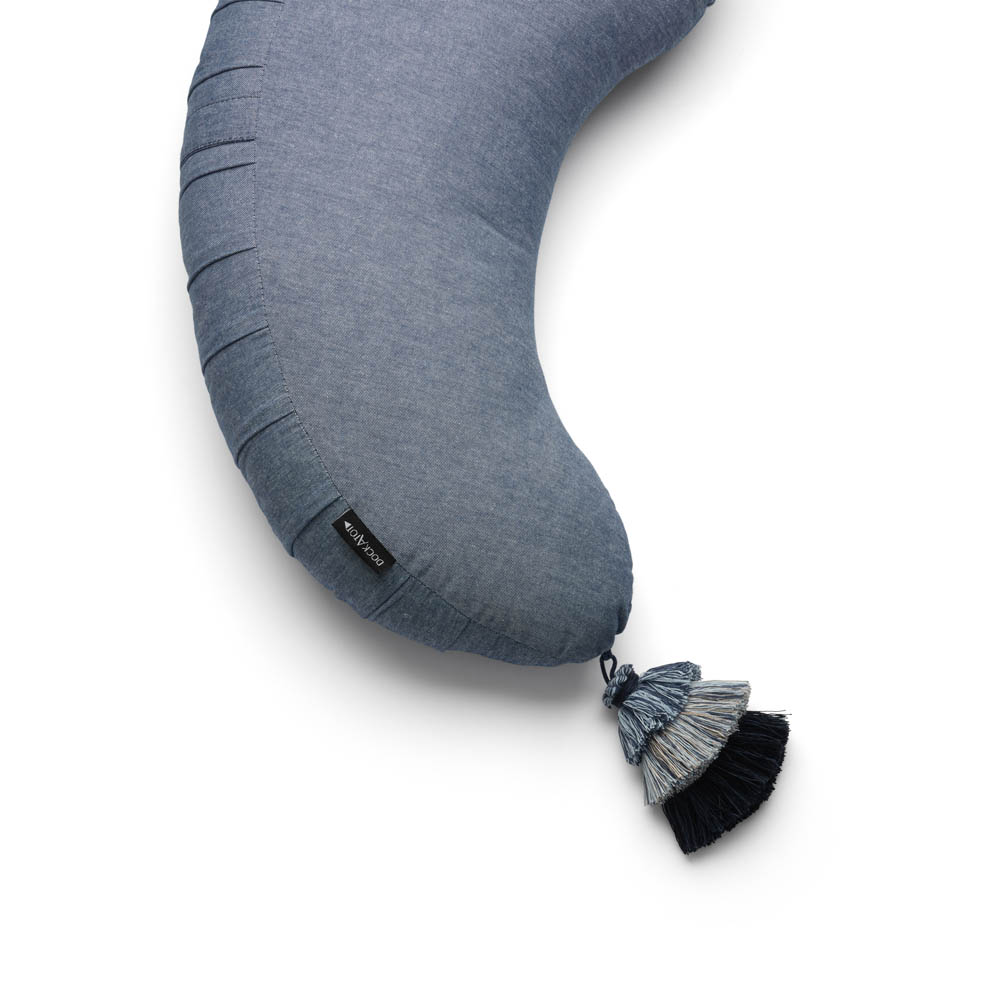 DockATot - Nursing Pillow - Indigo Chambray