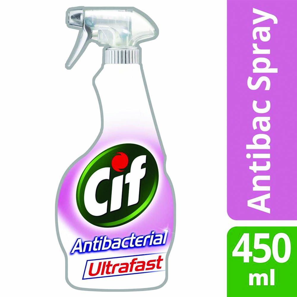 Domestos - Multipurpose Bleach Spray + Cif Multipurpose Antibacterial