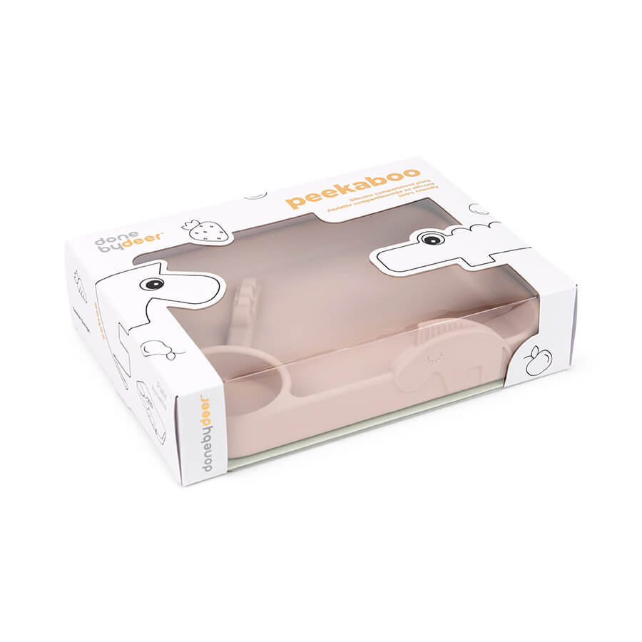 Done by Deer - Peekaboo Compartment Plate Friend Powder