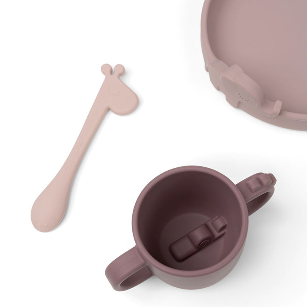 Done by Deer - Peekaboo Dinner Set Friends Powder