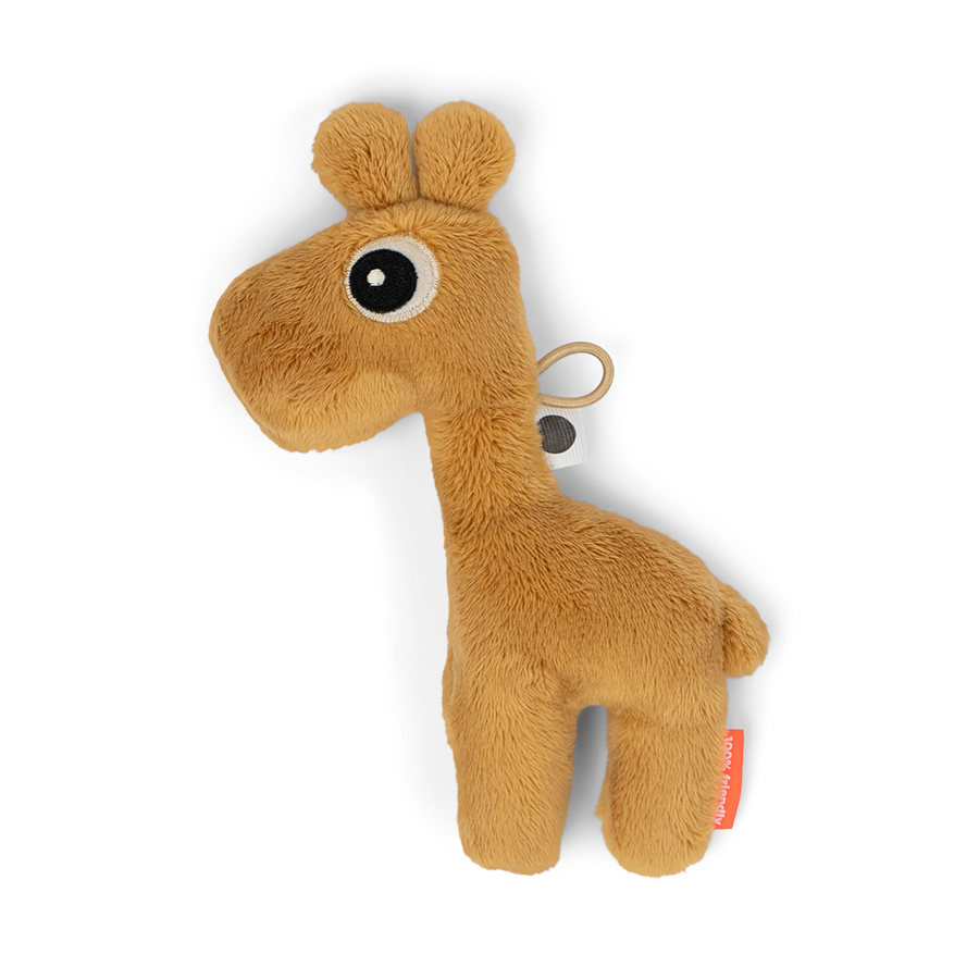 Done by Deer - Tiny Sensory Rattle Raffi Mustard