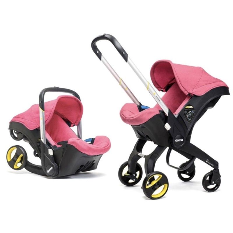 Doona car sales seat stroller pink