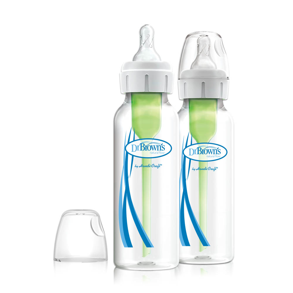 DrBrowns - 8 Oz/250 ml PP Narrow Options+ Bottle - Pack of 2