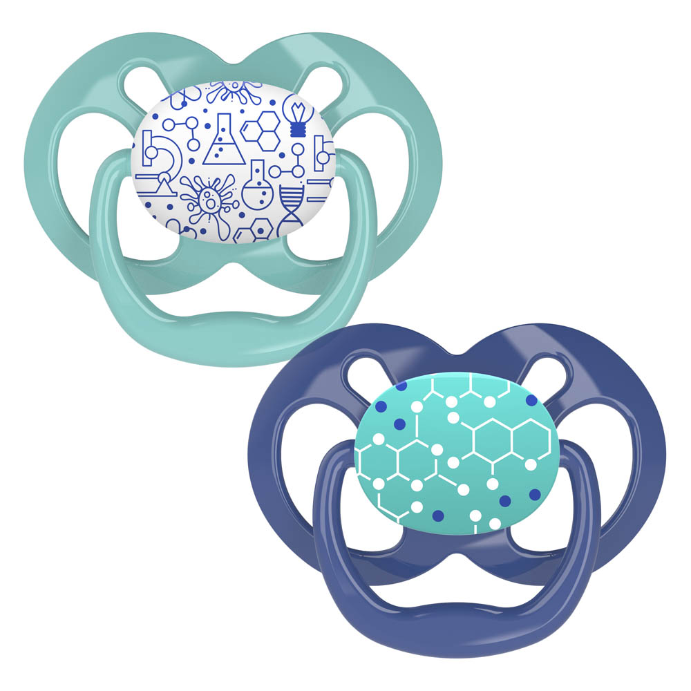 DrBrowns - Advantage Pacifier - Stage 2 - Blue - Pack of 2