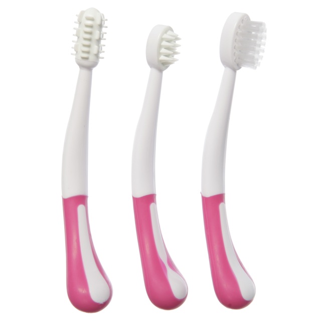 Dreambaby - 3 Stage Toothbrush - Pink