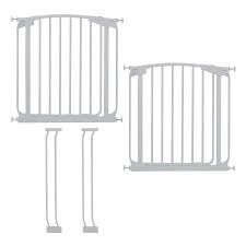  Dreambaby F160 White Gate + 2 X F159 White 9cm Eextensions