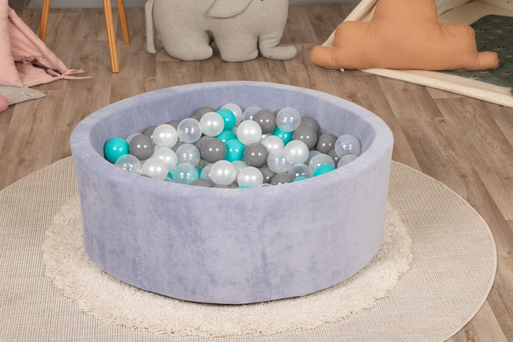 Delsit - Dry Pool Chenille Velour Blue