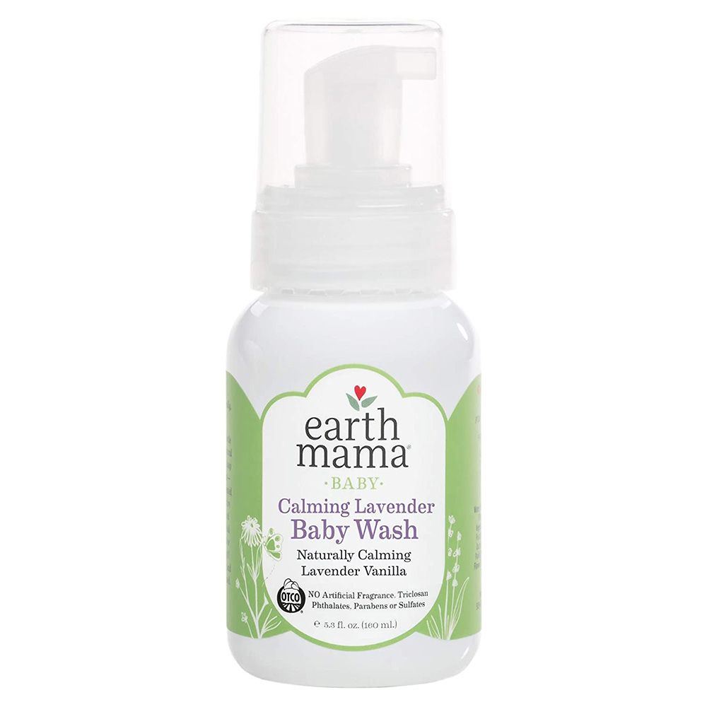 Earth Mama Baby Calming Lavender Baby Wash Lavender Vanilla