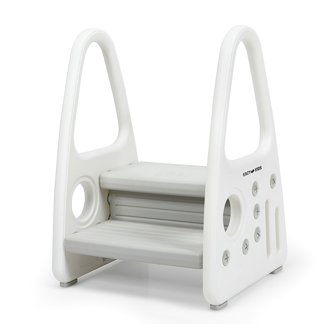 Eazy Kids - 2 Step Stool - Grey