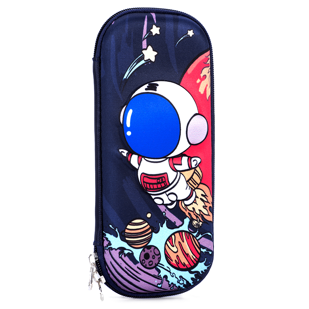 Eazy Kids - 3D Astronaut Pencil Case - blue