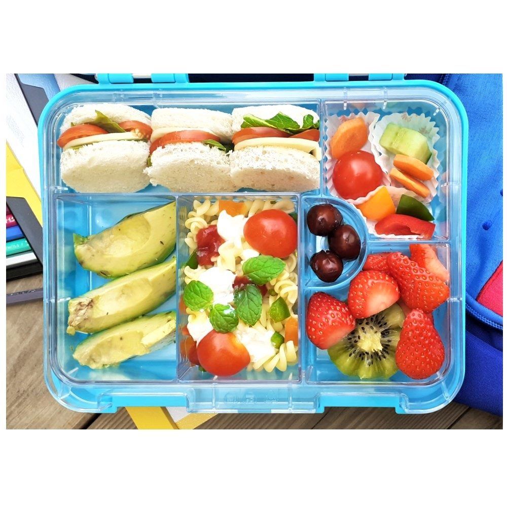 Eazy Kids - 6 & 4 Convertible Bento Lunch Box Dino
