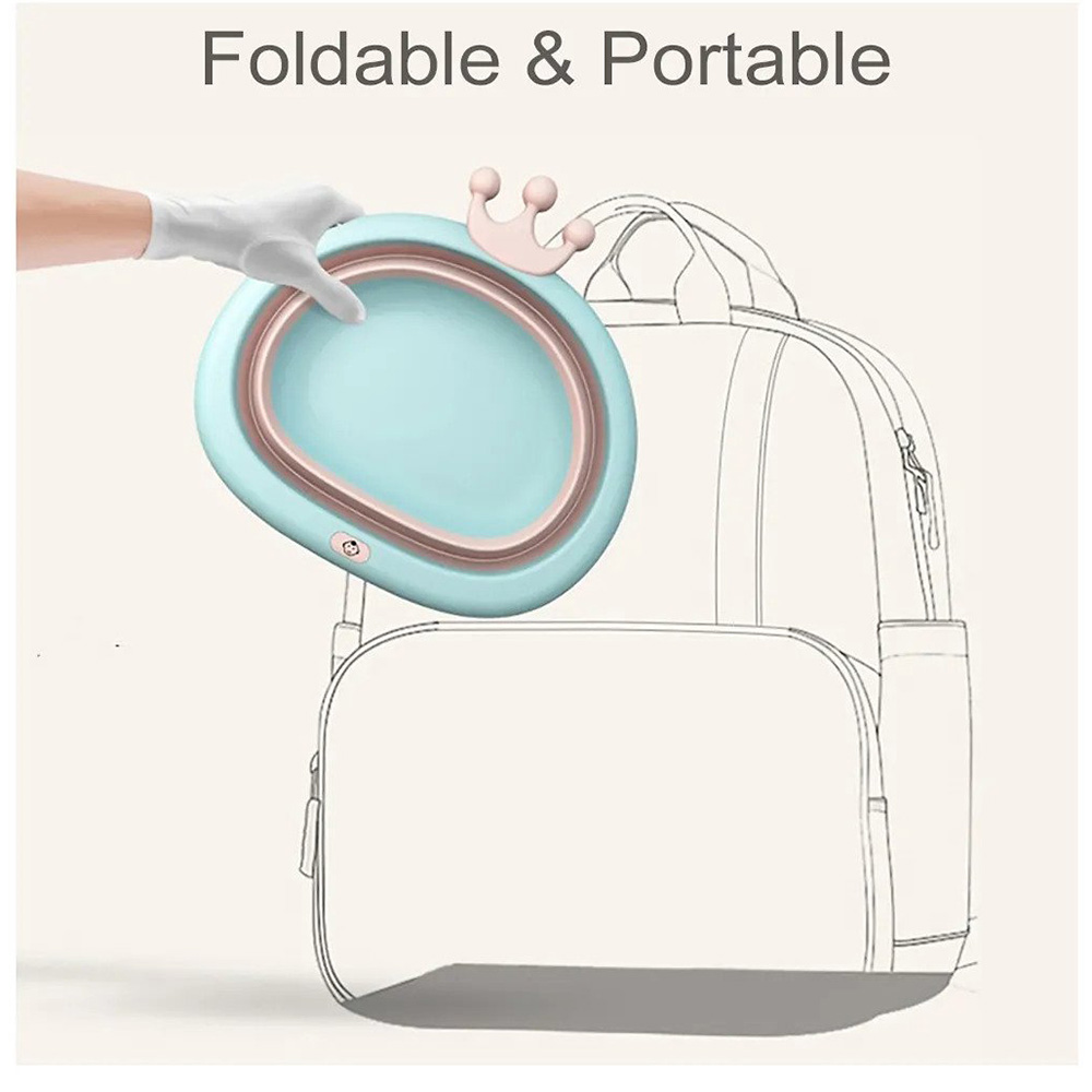 Eazy Kids - Collapsible Royal Wash Basin - Green