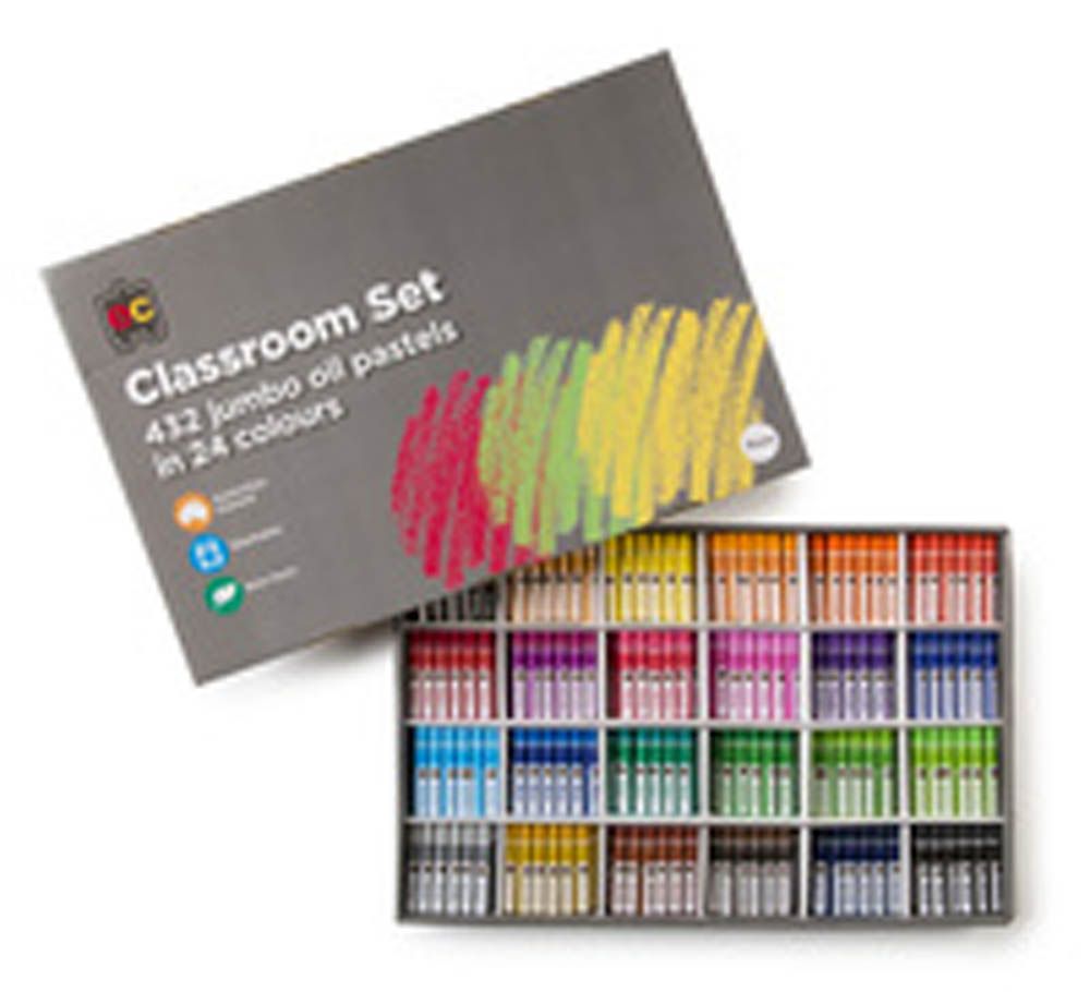 EC - Jumbo Oil Pastels Class Room Set