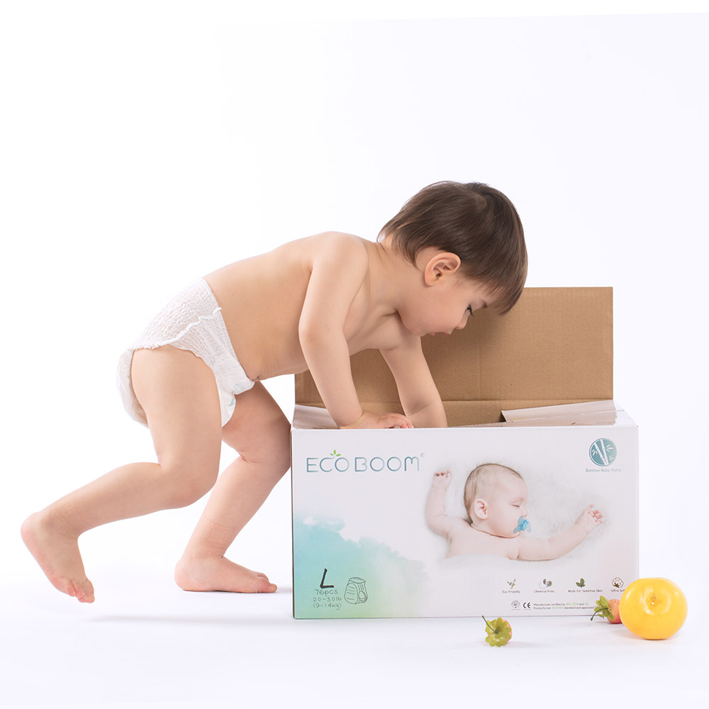 Eco Boom - Premium Bamboo Pull-up Pants 6-11kg - 160pcs