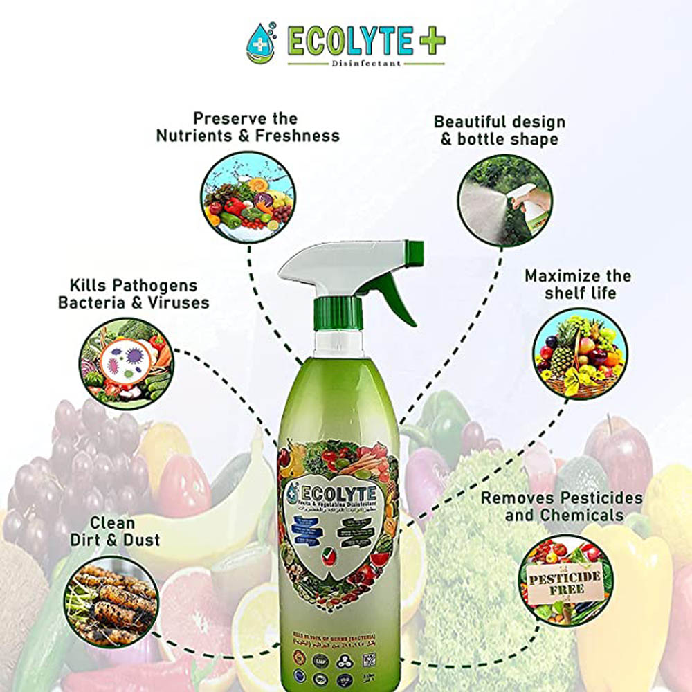 Ecolyte - All In One Bundle Disinfectant - 1Litre