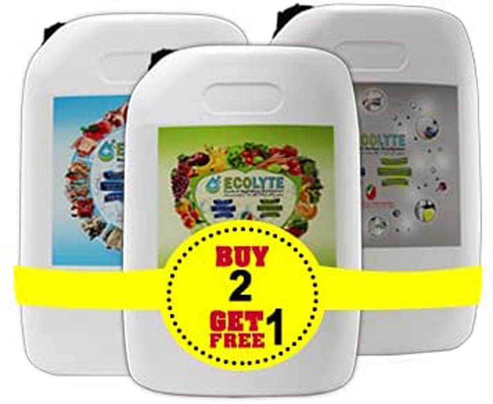 Ecolyte - All In One Bundle Disinfectant - 20 Litre