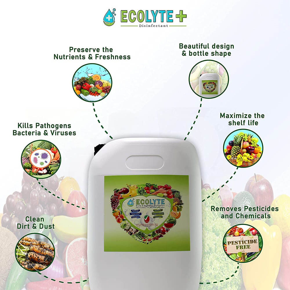 Ecolyte - All In One Bundle Disinfectant - 20 Litre