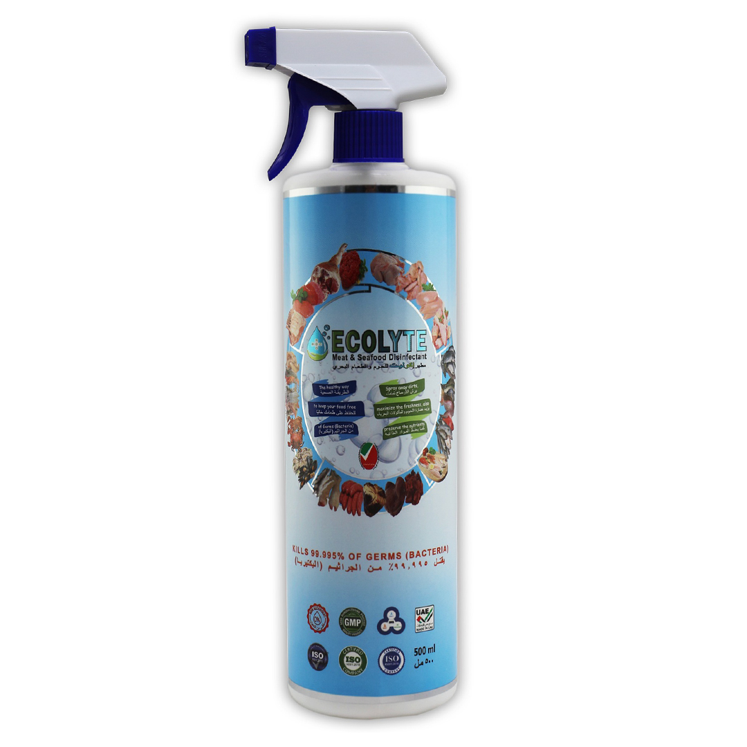 Ecolyte - Meat & Seafood Disinfectant 100% Natural - 500 Ml