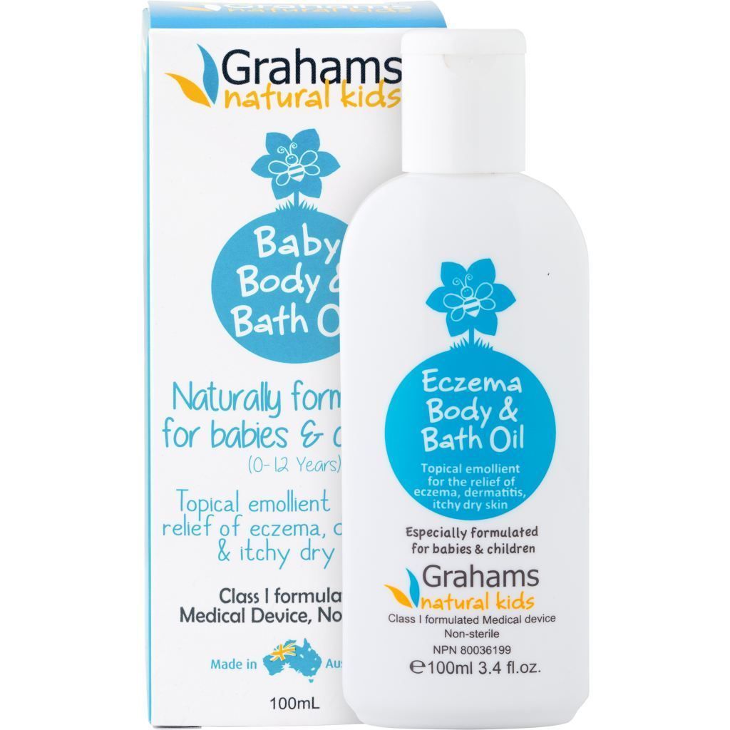 Grahams Natural - Baby Eczema Body & Bath Oil 100Ml