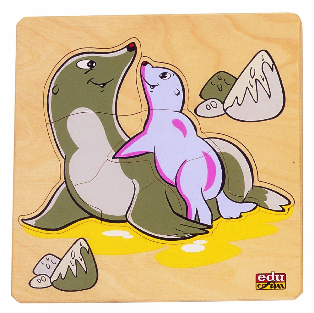 Edu Fun - Animal Baby Puzzle Seal