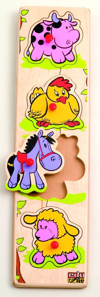 Edu Fun - At The Farmin Set Strip Puzzle