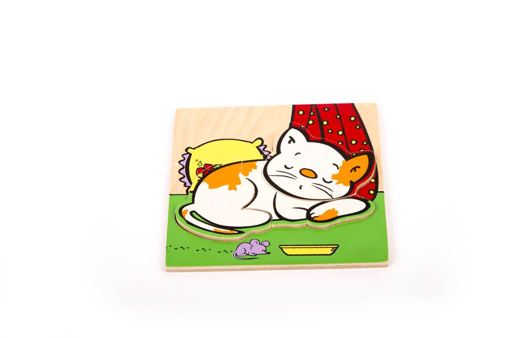 Edu Fun - Play With Animal Sleepy Cat