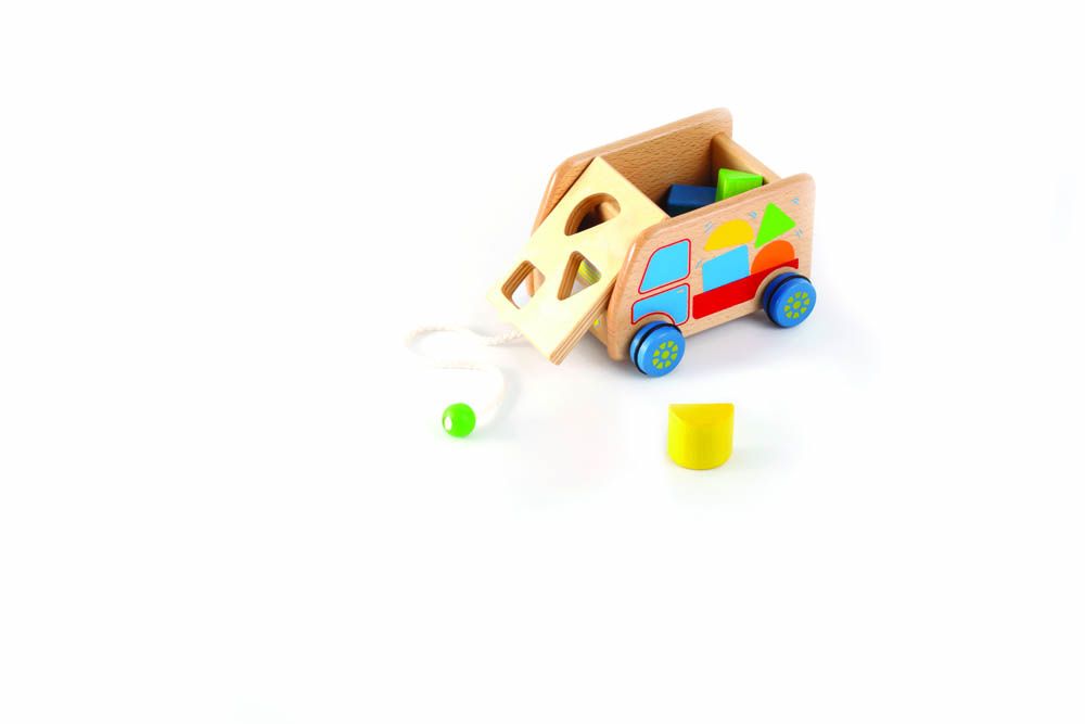 Edu Fun - Shape Sorting Bus