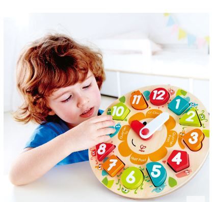 Hape - Chunky Clock Puzzle