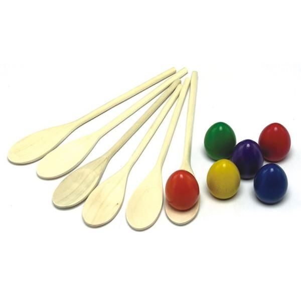 Dawson Sports - Egg And Spoon - Set of 6